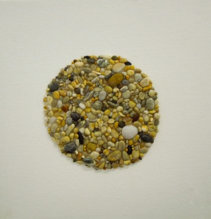Fragments - 2013<br /><br /><h6>Porthleven: Circle</h6>  Mixed Media <br /> 200mm x 200mm H <br /><br /><br /><br /><br /><br /><br /><h7>Sold</h7>